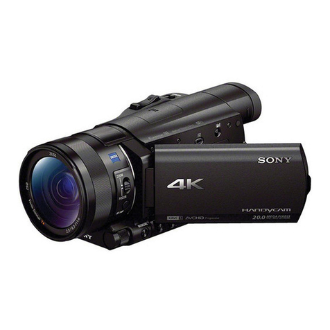 Sony Handycam FDR-AX100 Reference guide