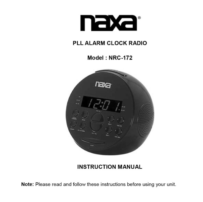 Naxa NRC-172 instruction manual