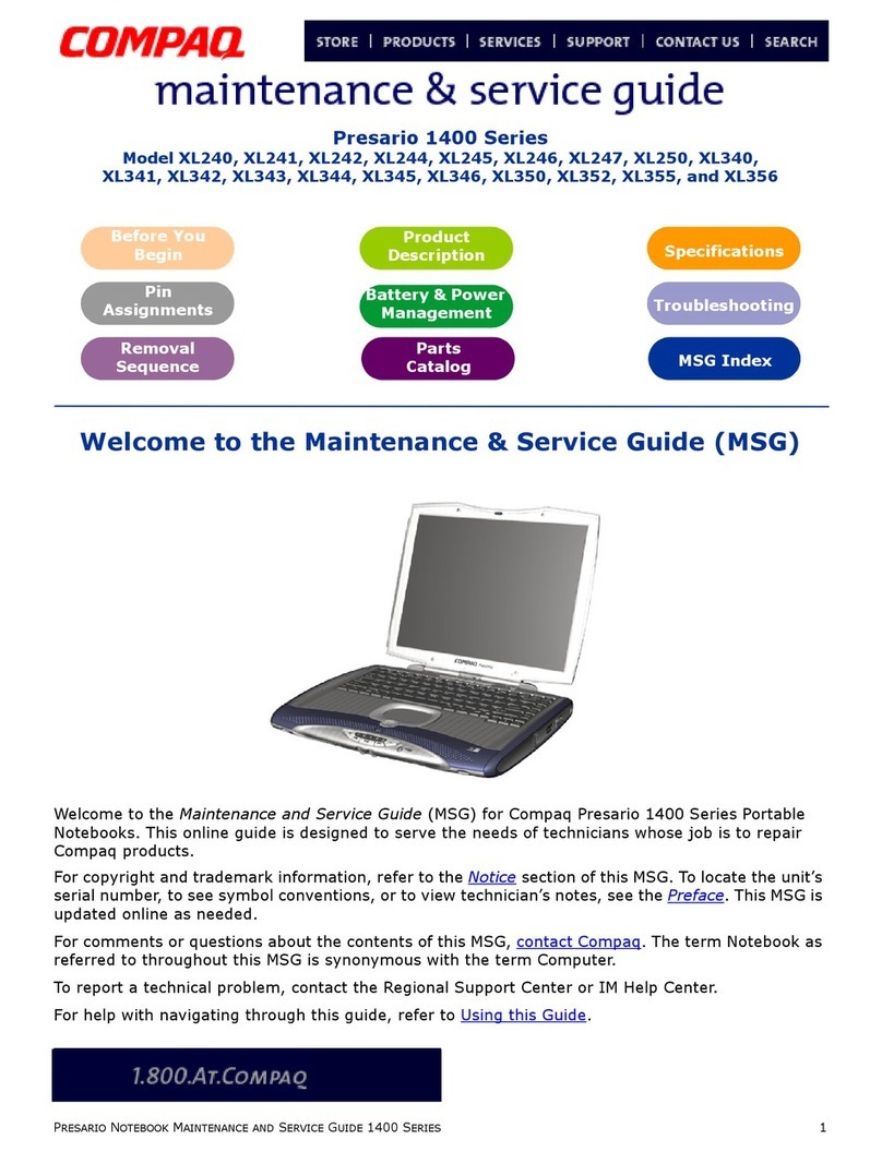 Compaq XL240 User manual