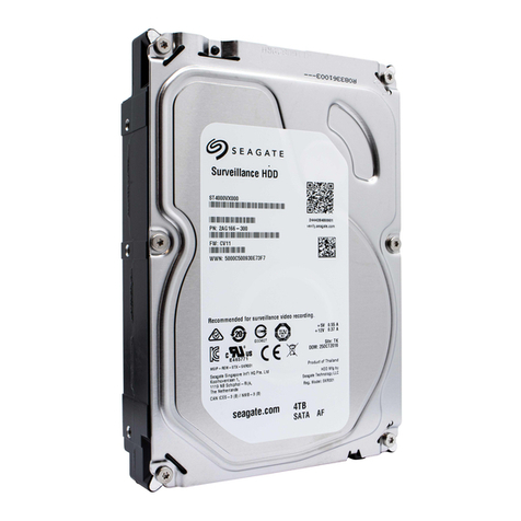 Seagate ST4000VX000 User manual Seagate ST4000VX000 User manual