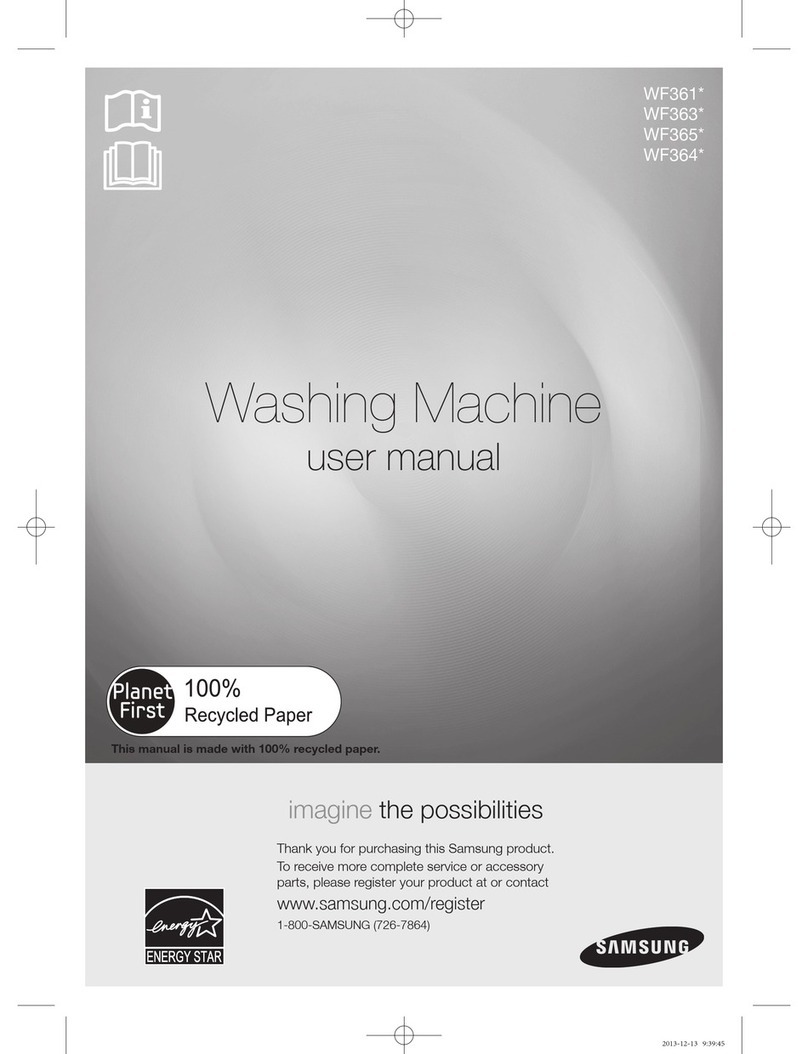 Samsung WF361 Series User manual