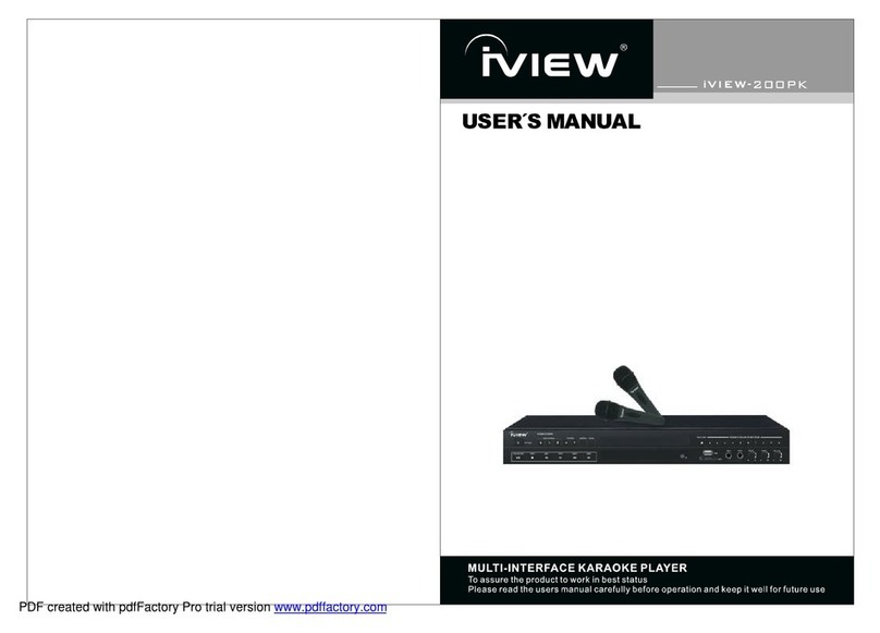 I-View 200PK user manual