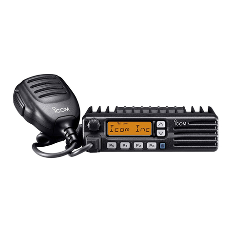 Icom IC-F110 User manual