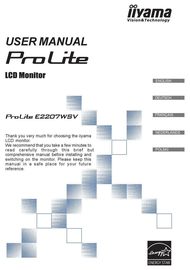 Iiyama ProLite E2207WSV User manual