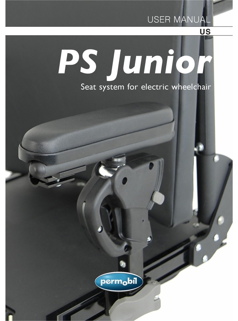 Permobil PS Junior User manual Permobil PS Junior User manual