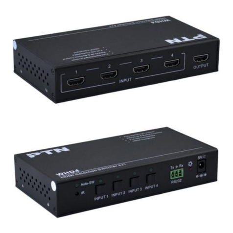 PTN WHD4 user manual