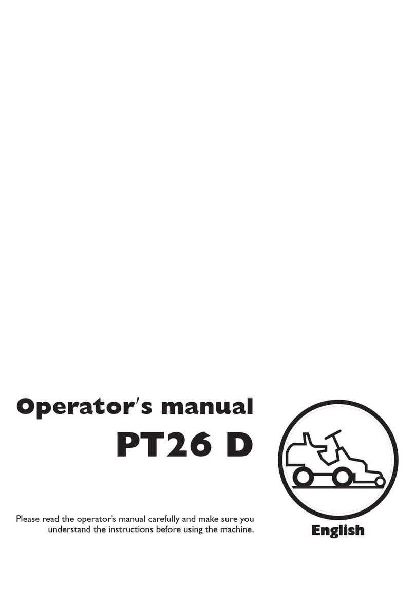 Husqvarna PT26 D Operator's manual