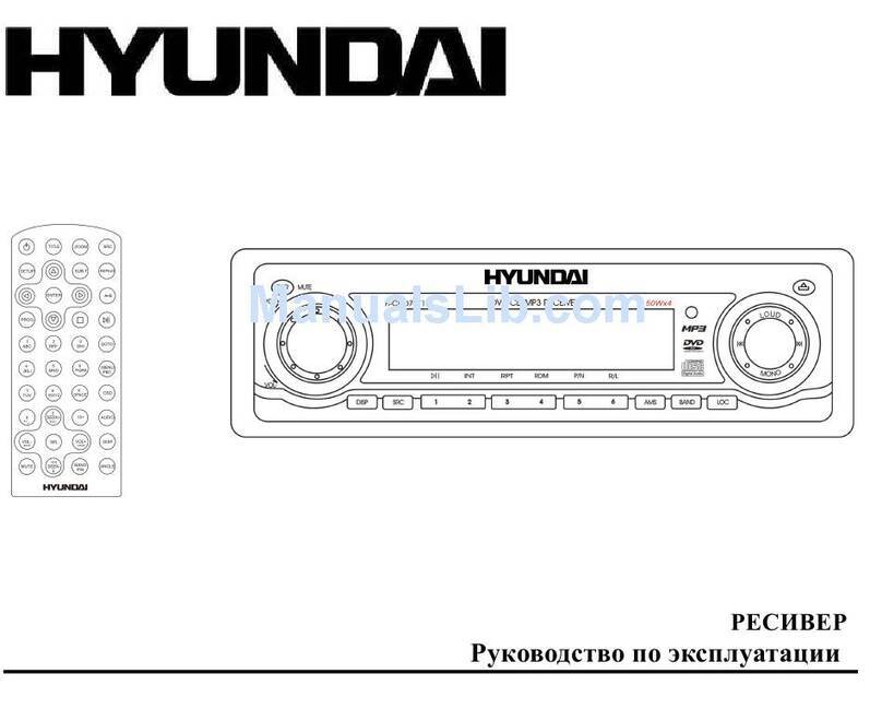 Hyundai H- CMD7071 instruction manual