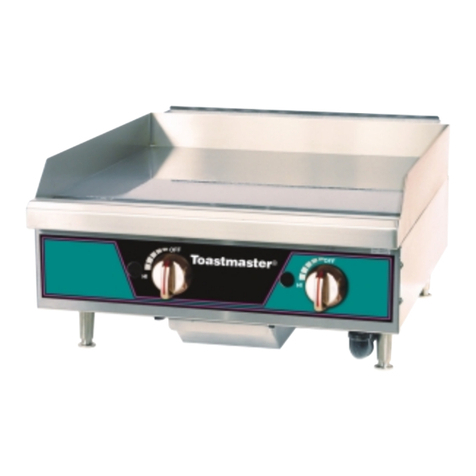 Toastmaster TMDG2400T User manual
