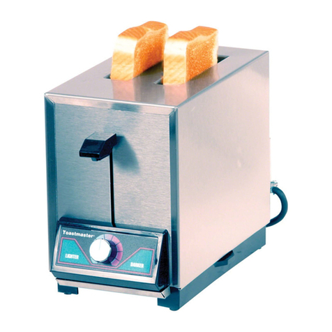 Toastmaster TP209 Specifications