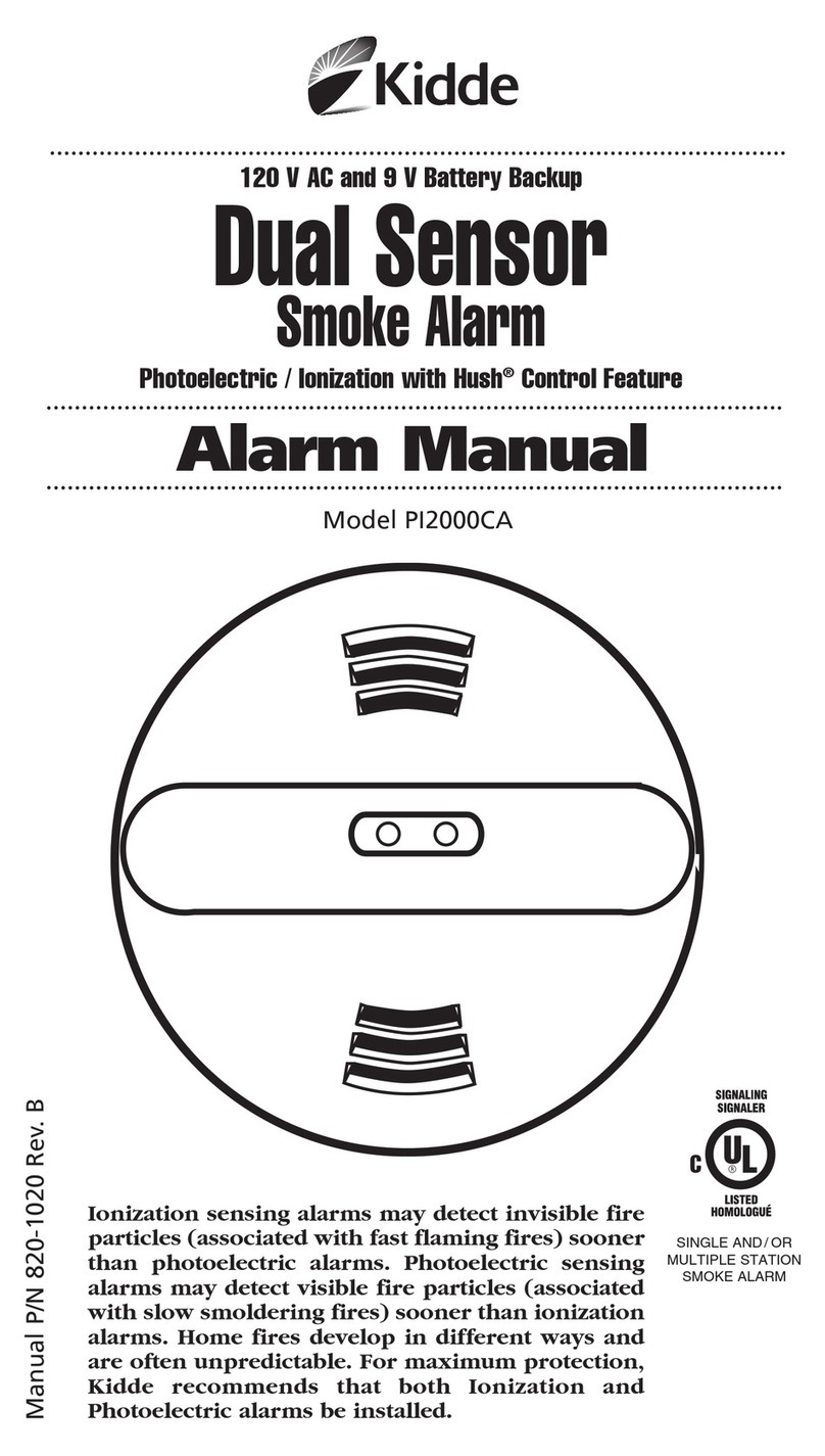 Kidde PI2000CA User manual