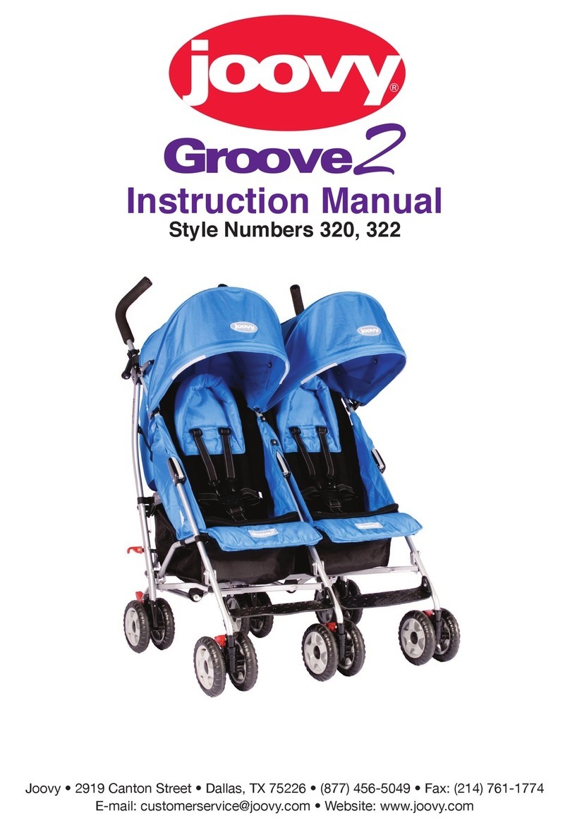 Joovy Groove2 322 User manual