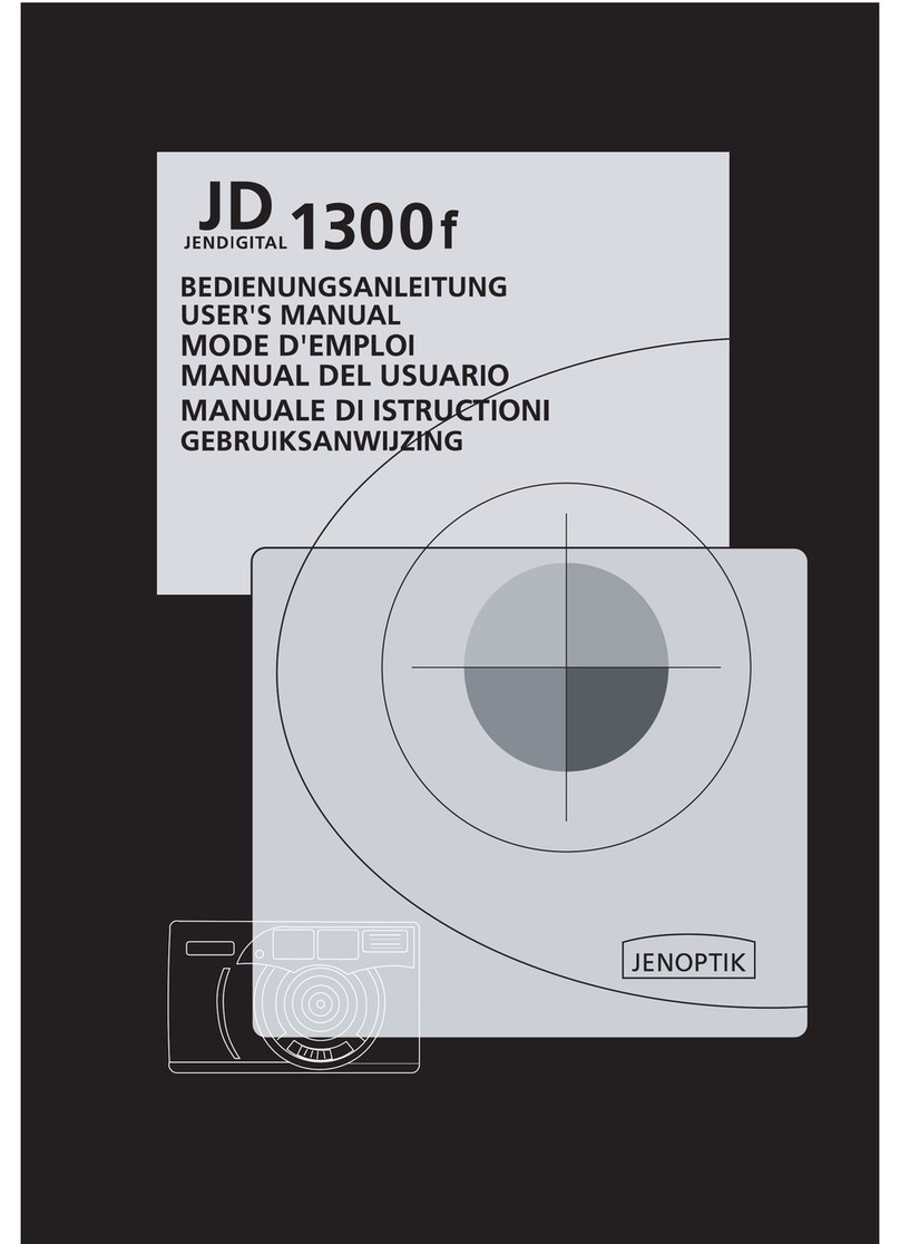 Jenoptik JD 1300F user manual