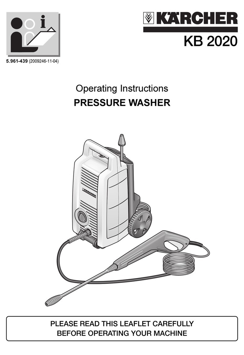 Kärcher KB 2020 operating instructions