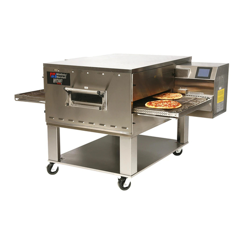 Middleby Marshall PS640G Operation manual
