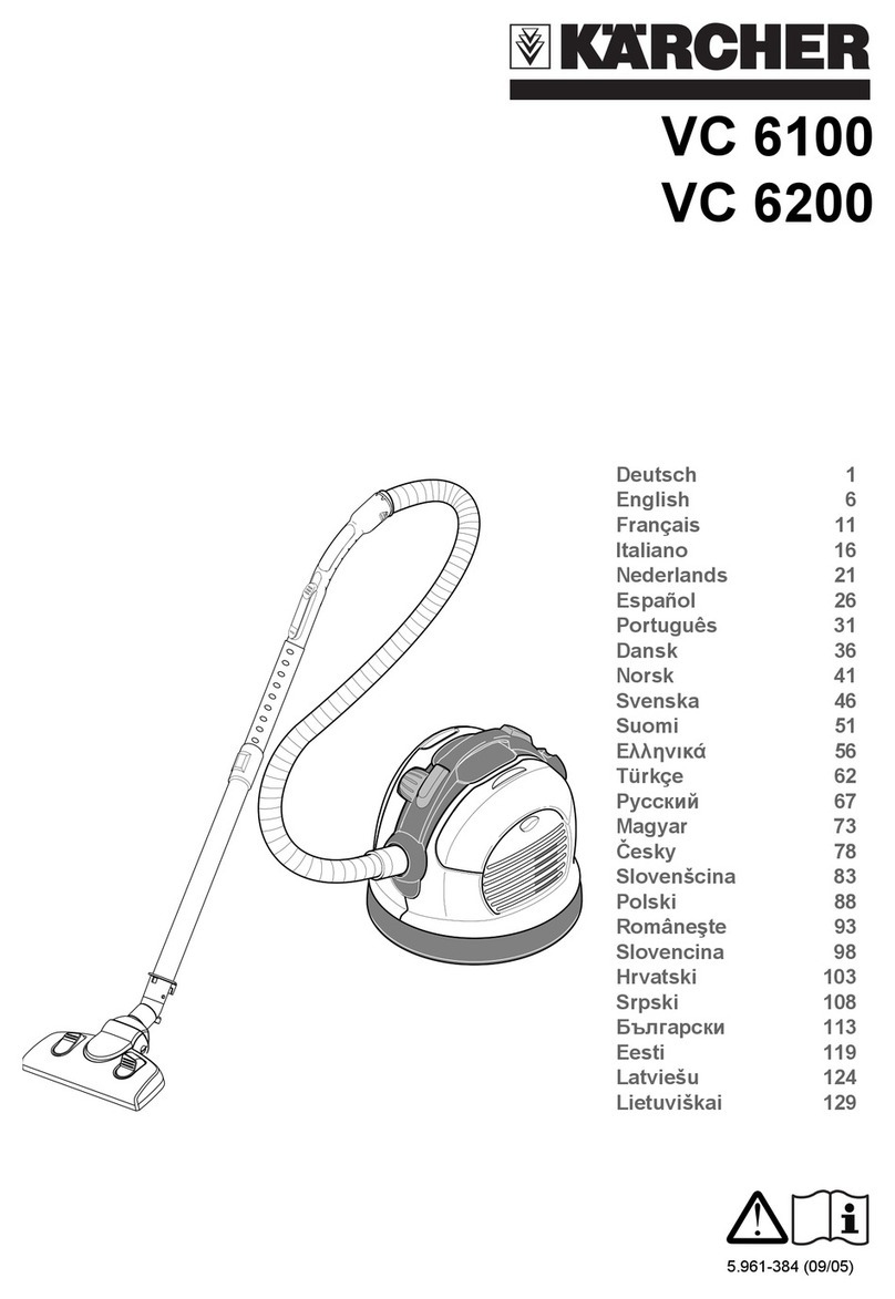 Kärcher VC 6200 User manual