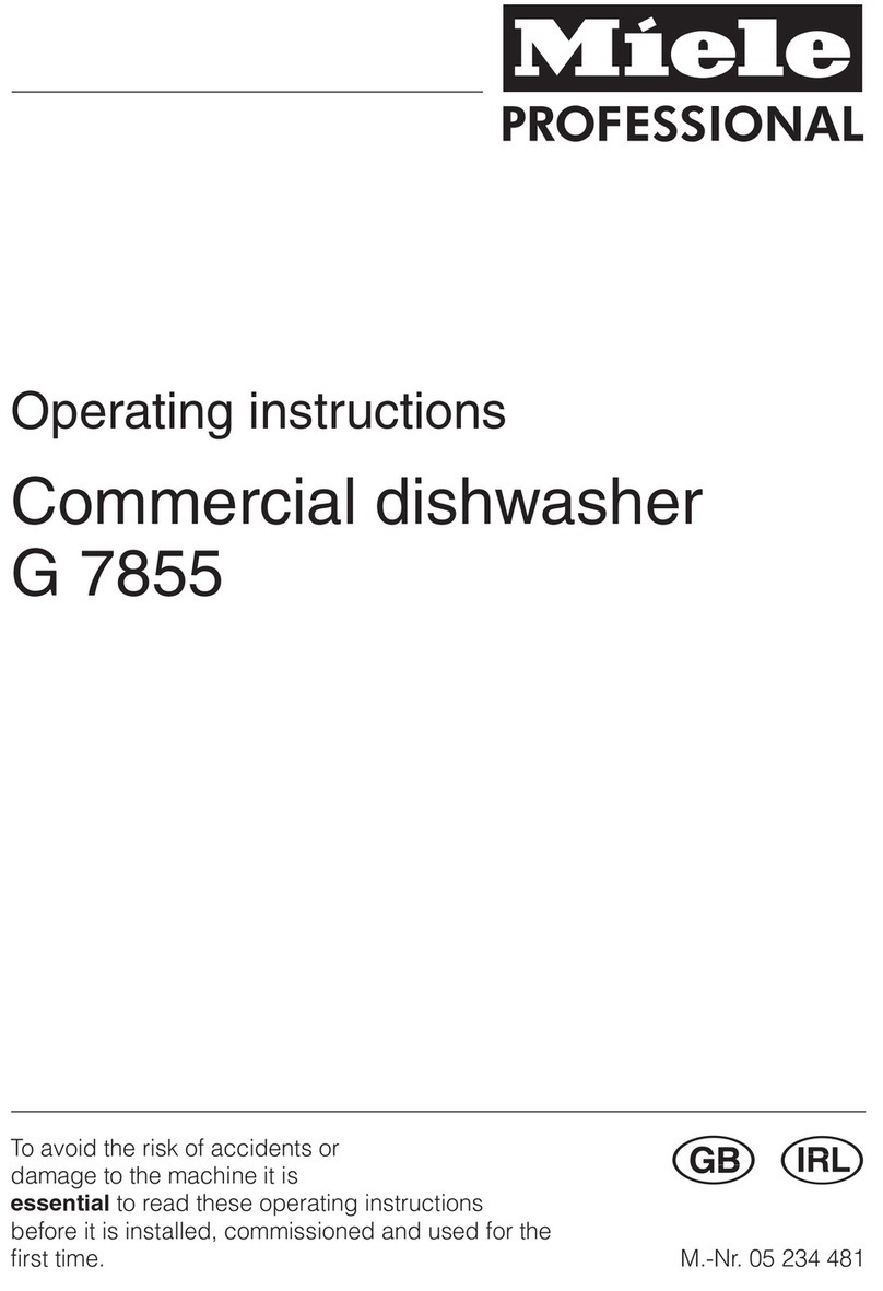 Miele G 7855 User manual