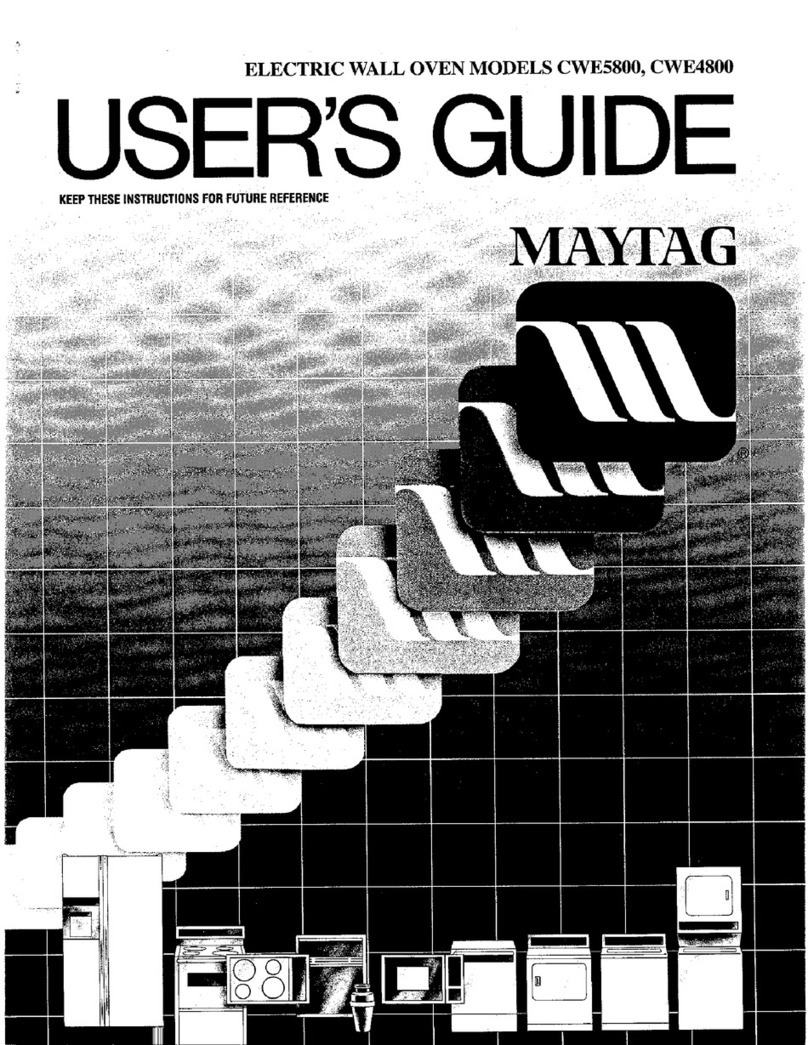 Maytag CWE5800 User manual