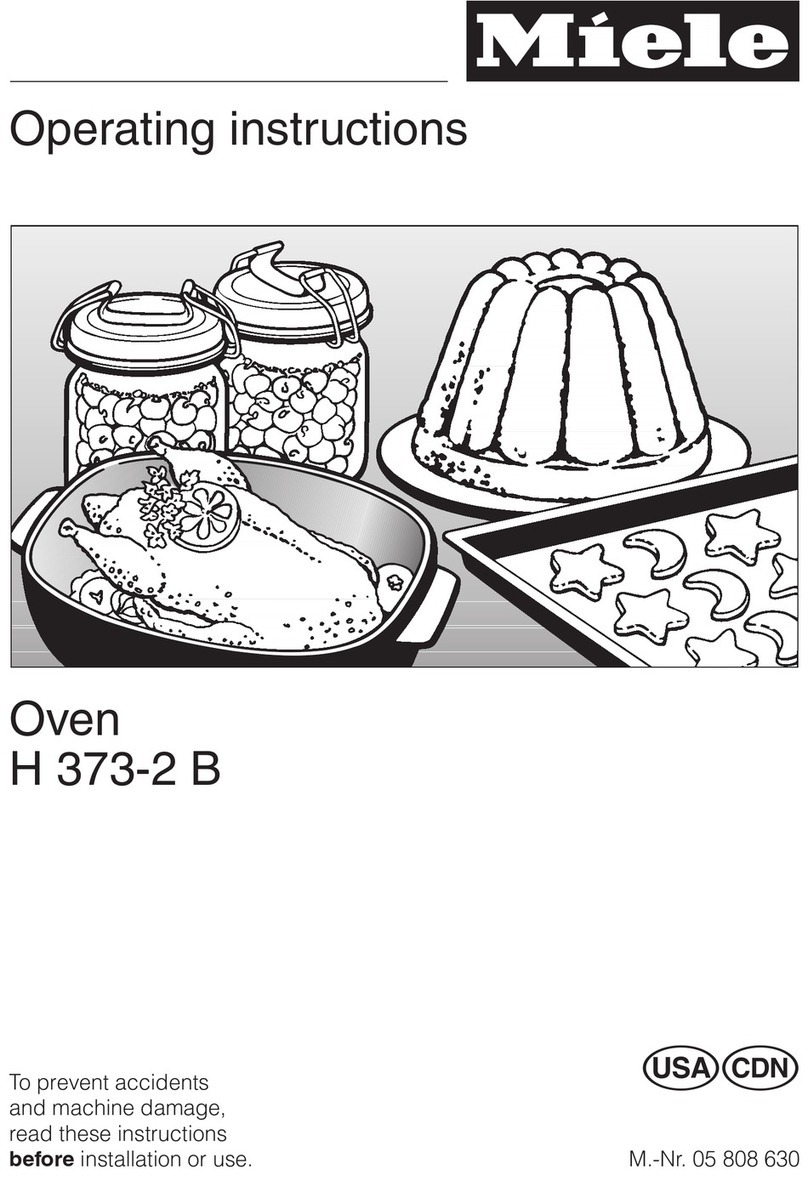 Miele H 373-2 B operating instructions