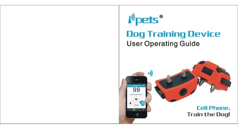 iPets Dog training device User operating guide