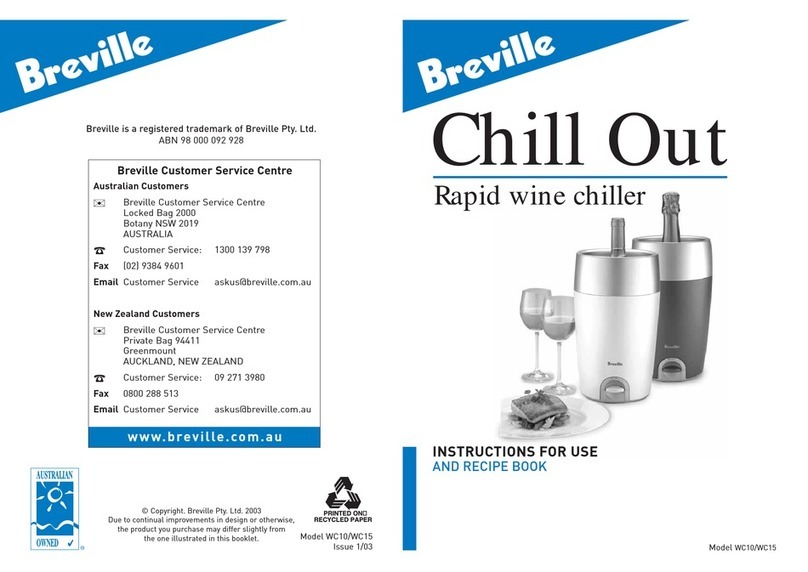 Breville WC10 Quick guide