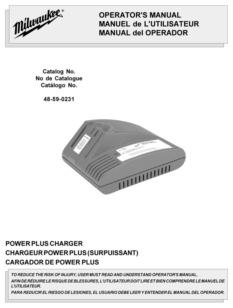 Milwaukee 48-59-0231 Operator's manual
