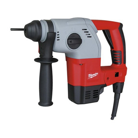 Milwaukee sds 5363-21 Operator's manual