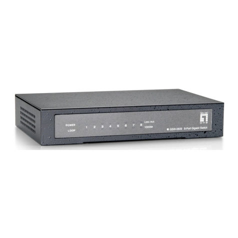 LevelOne FSW-0809 user manual