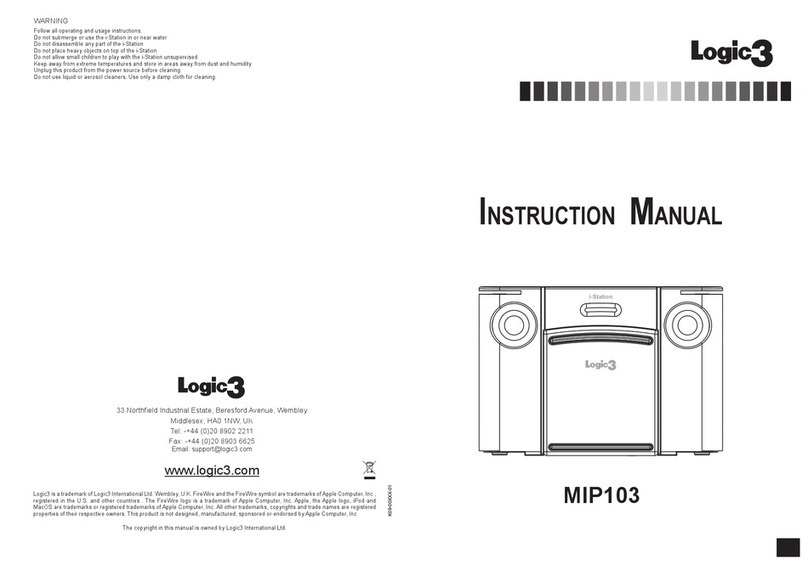 Logic3 MIP103 User manual