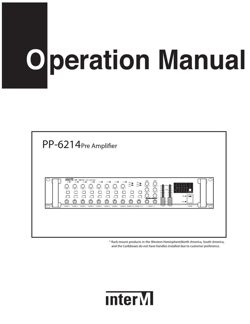 Inter-m PP-6214 User manual Inter-m PP-6214 User manual