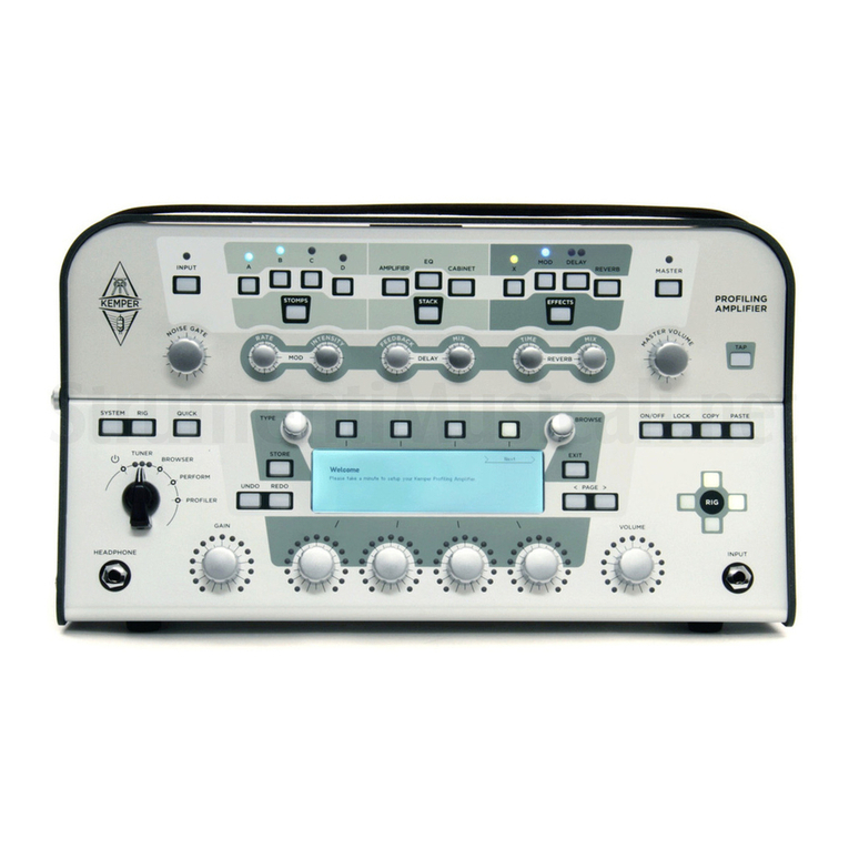 Kemper Profiling Amplifier Guide