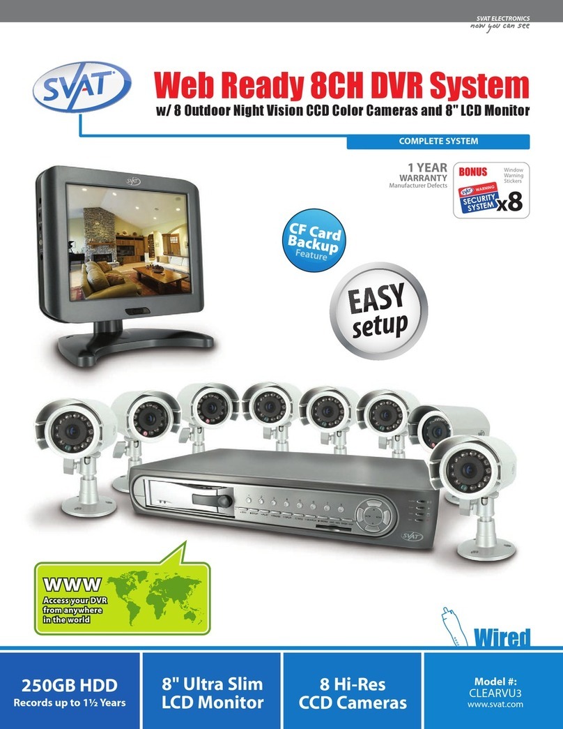 SVAT CLEARVU3 User manual