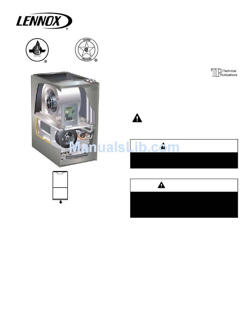 Lennox ML193DF User manual