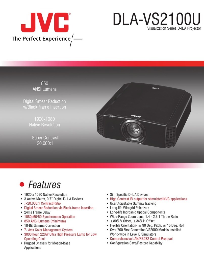 JVC DLA-VS2100U User manual JVC DLA-VS2100U User manual