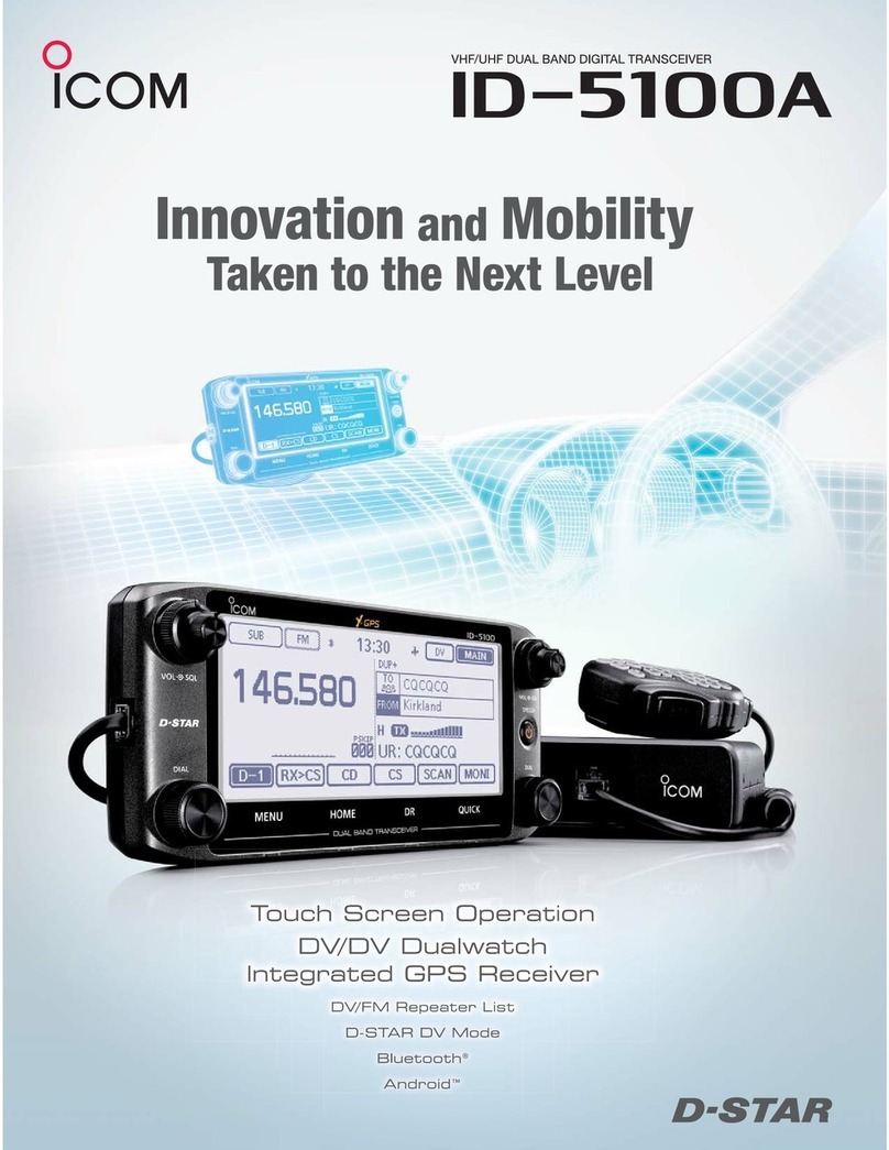 Icom ID-5100A User manual