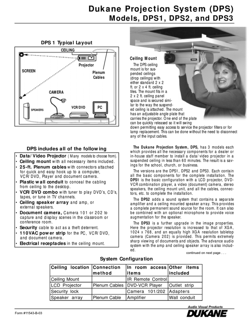 Dukane DPS1 User manual