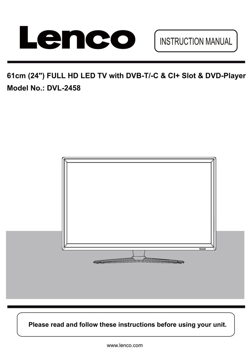 LENCO DVL-2458 BLACK instruction manual