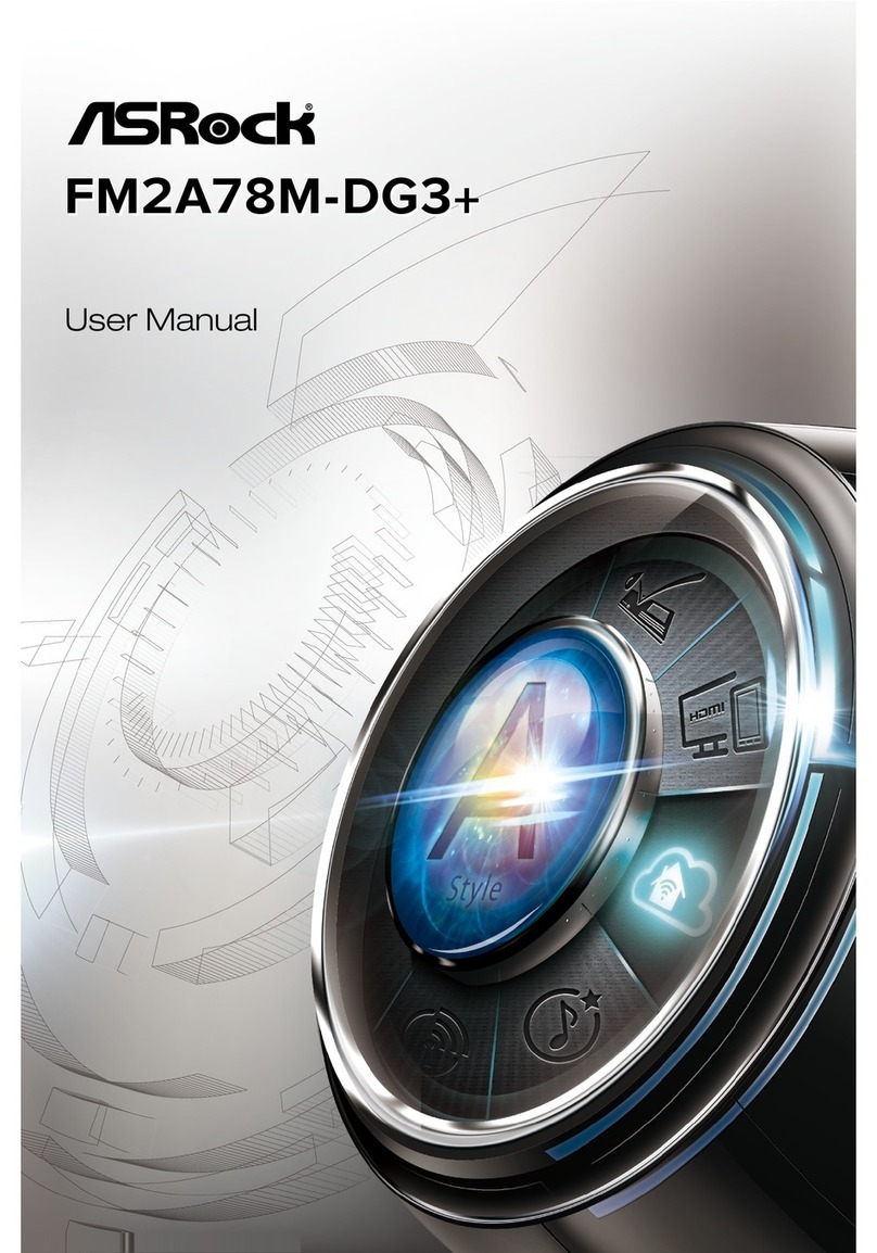 ASROCK FM2A78M-DG3+ User manual
