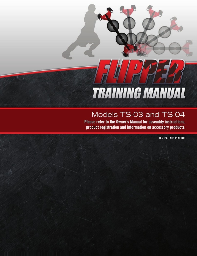 Milo Fitness Flipper TS-03 Training manual