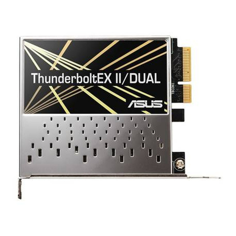 Asus ThunderboltEX II/Dual user guide