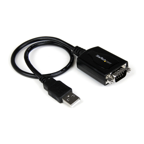 StarTech.com ICUSB232PRO User manual StarTech.com ICUSB232PRO User manual