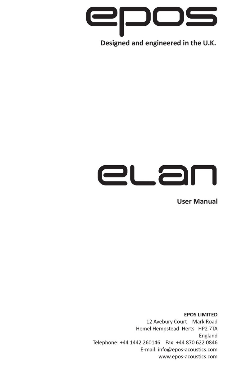 EPOS Elan 35 User manual