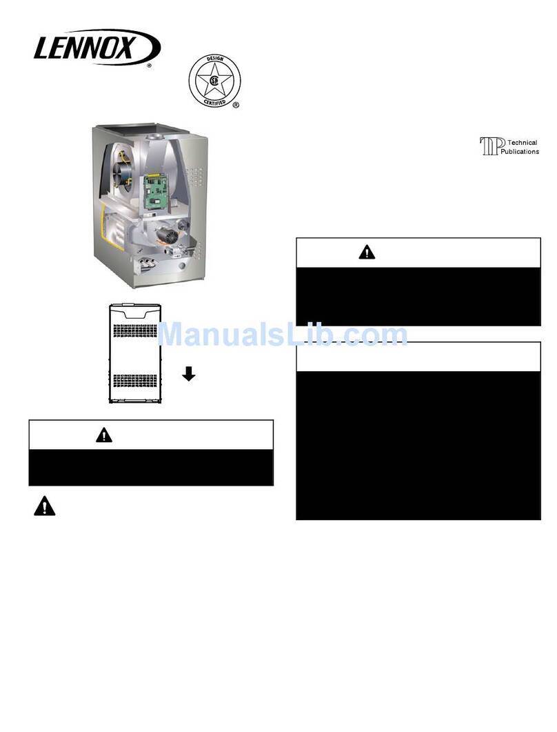 Lennox SL280DFV User manual