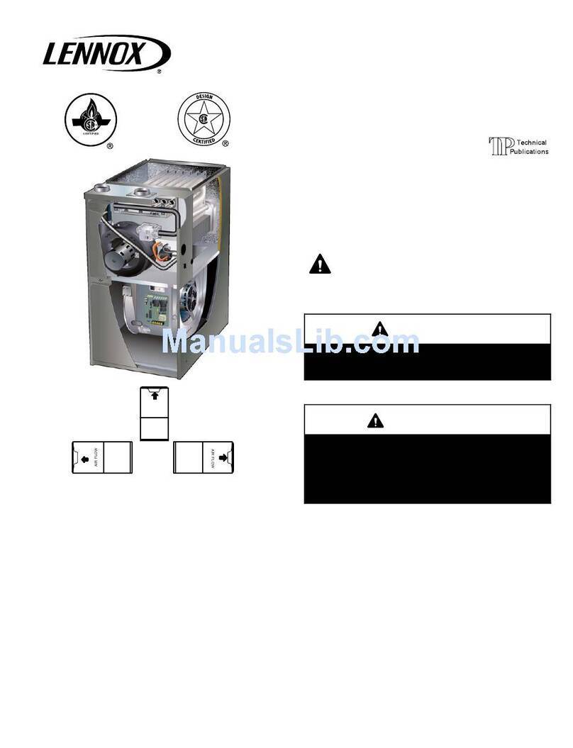 Lennox ML193UH User manual Lennox ML193UH User manual