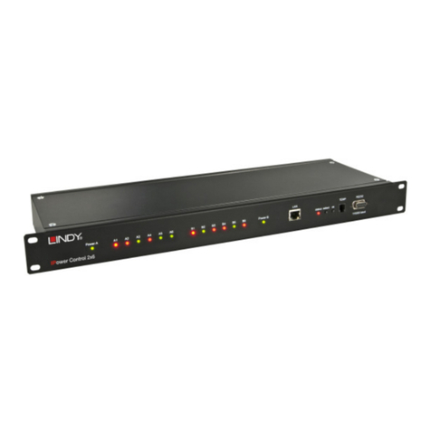 Lindy IPower Control 2x6 User manual Lindy IPower Control 2x6 User manual