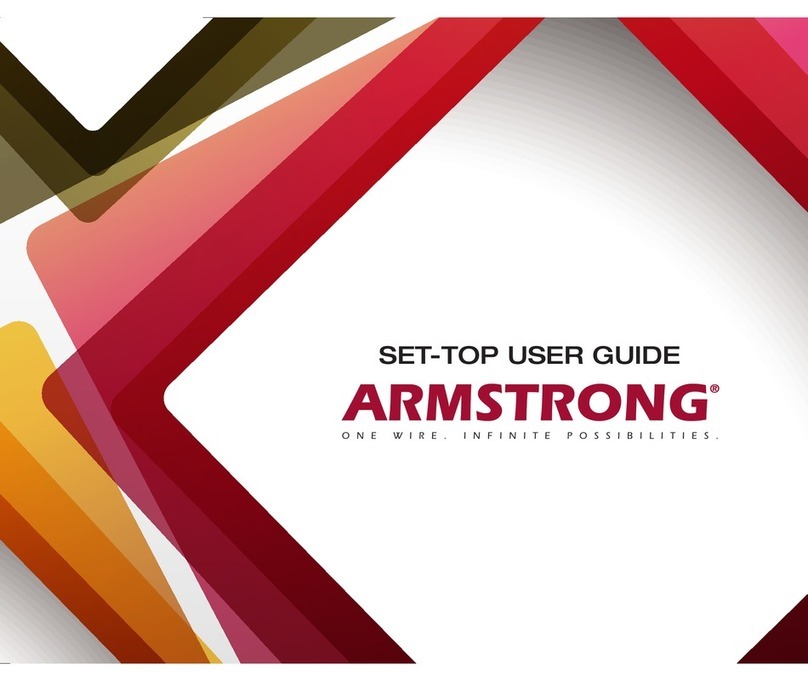 Armstrong Set-top user guide