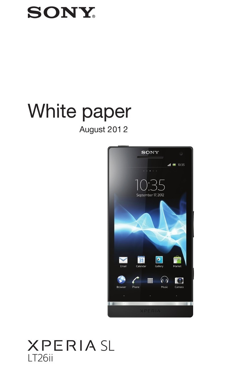 Sony Xperia SL LT26ii Quick reference guide