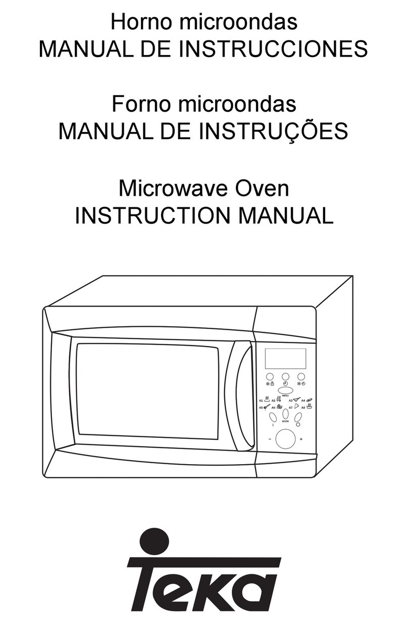 Teka MW 21 BFS instruction manual