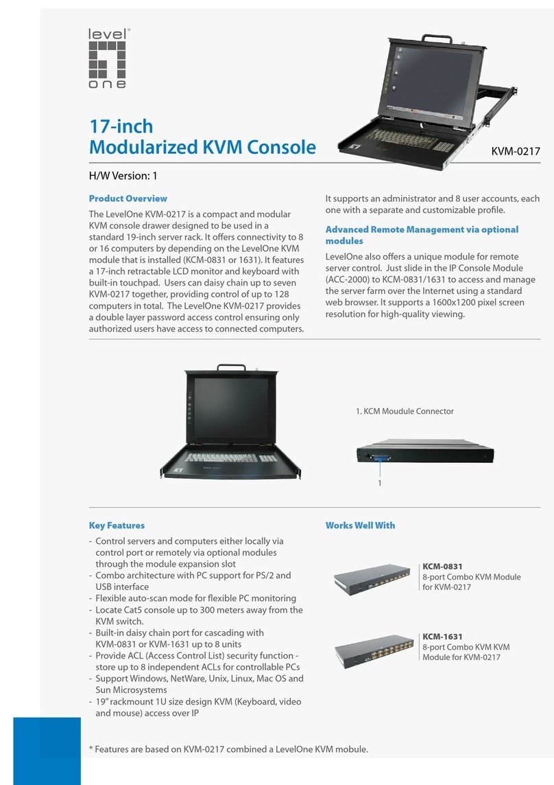 LevelOne KVM-0217 Specifications