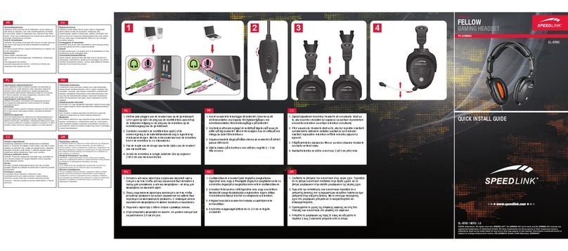 Speed Link SL-8780 Quick install guide